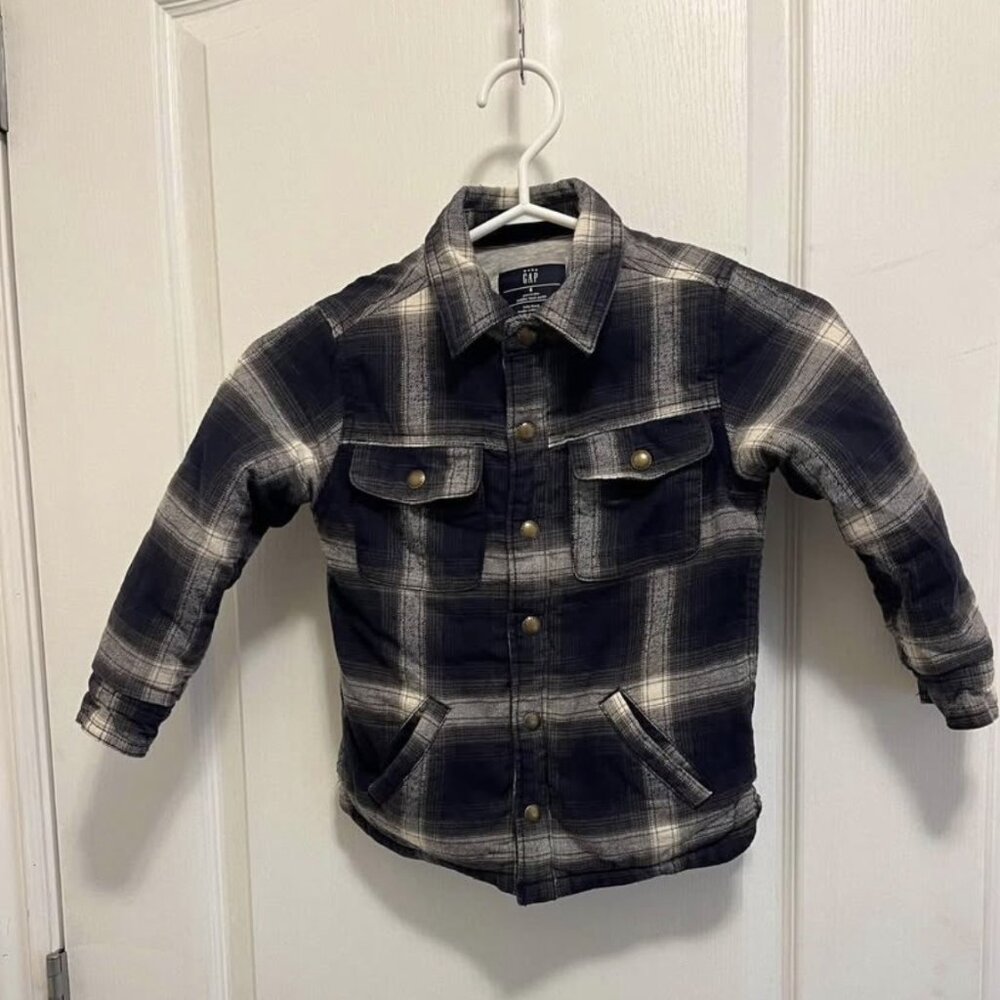 GAP Toddler Plaid Jacket